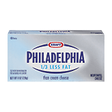 Kraft Philadelphia Cream Cheese Neufchatel 1/3 Less Fat Full-Size Picture